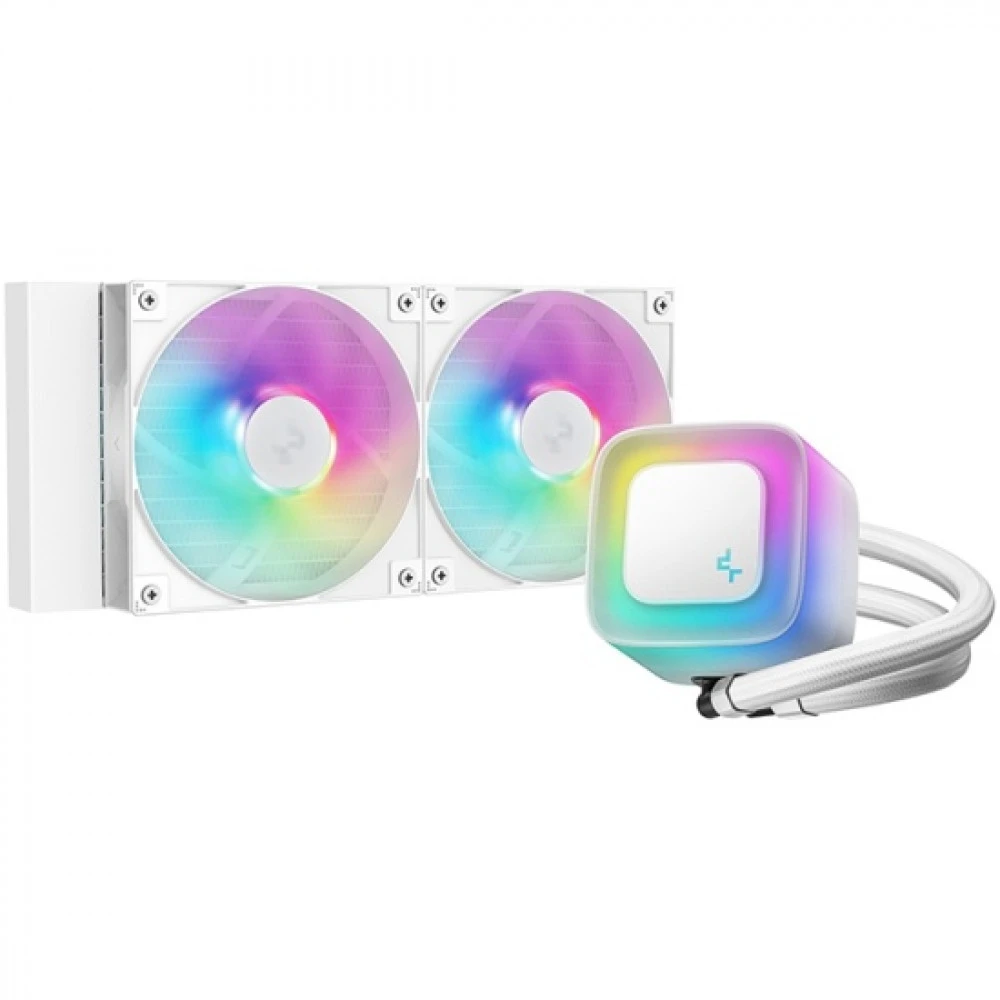 Система охлаждения Deepcool LE240 WH V2 R-LE240-WHAMMN-G-2 Для процессора
