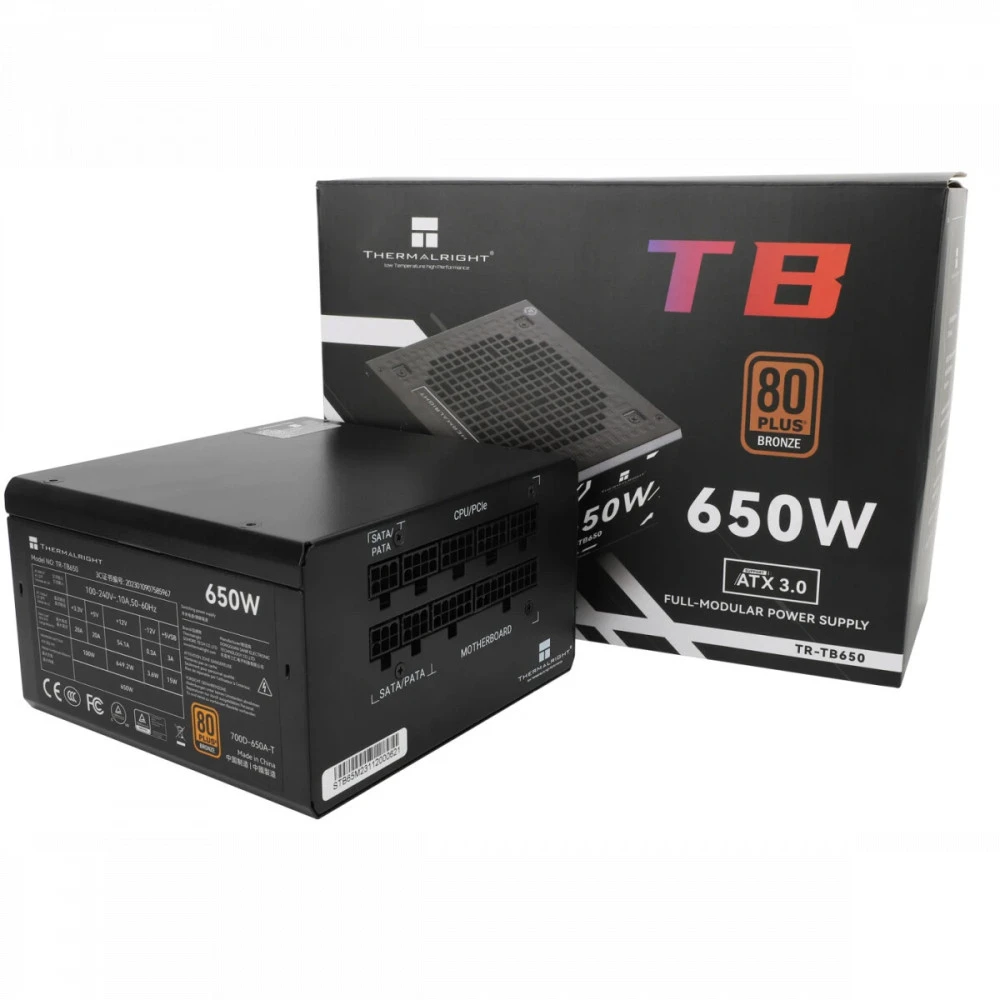 Блок питания Thermalright TR-TB650 650 Вт