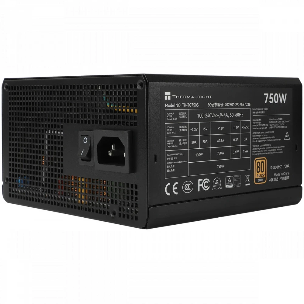 Блок питания Thermalright TR-TG 750S 750 Вт