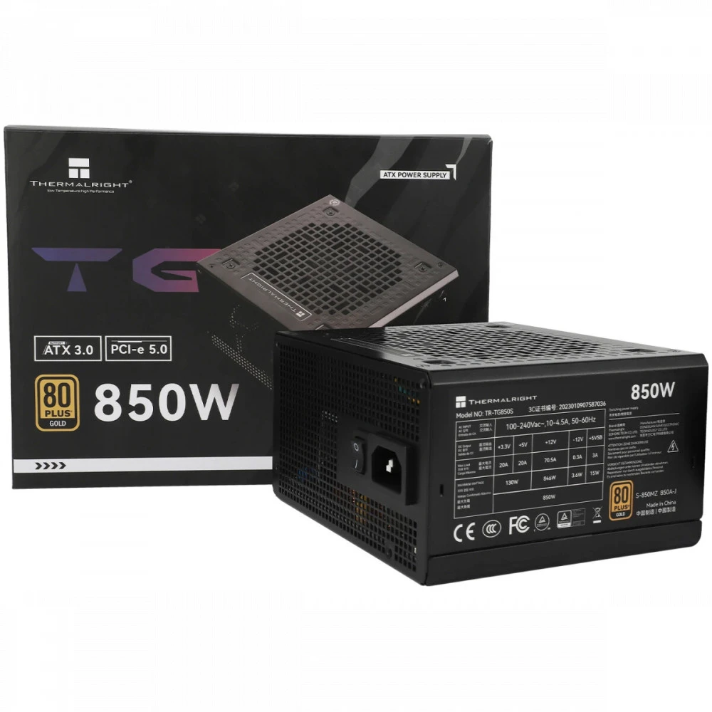 Блок питания Thermalright TR-TG 850S 850 Вт