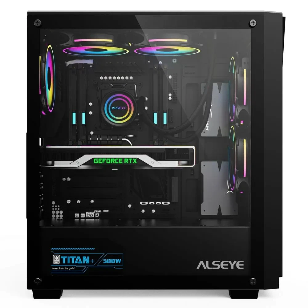 Корпус ALSEYE X3 Black AS.07.0150 Mid-Tower