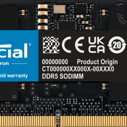 ОЗУ Crucial CT16G56C46S5 DIMM, DDR5, 16 Гб, 5600 МГц