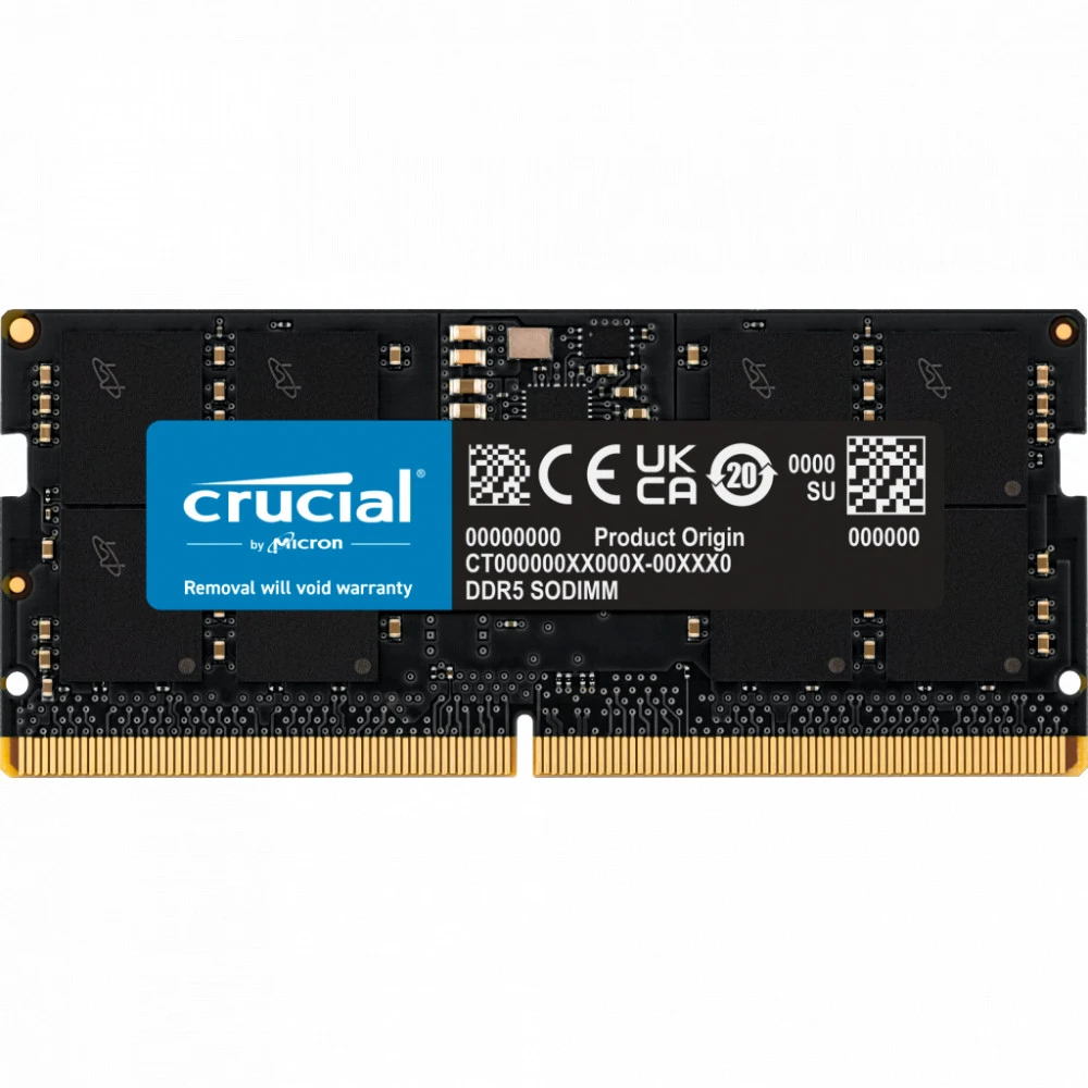 ОЗУ Crucial CT16G56C46S5 DIMM, DDR5, 16 Гб, 5600 МГц