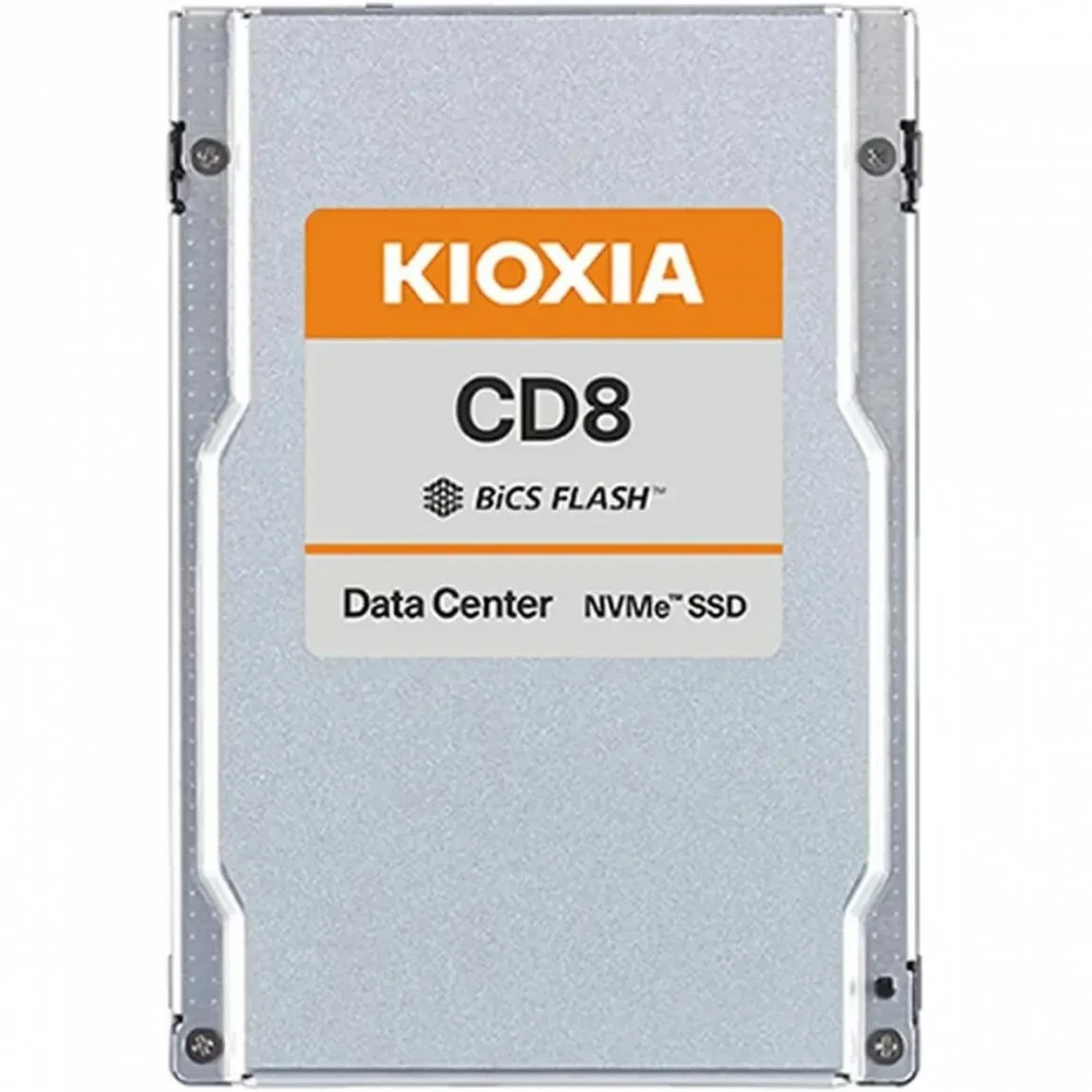 Серверный жесткий диск KIOXIA SSD 3.84Tb Kioxia CD8-R (KCD8XRUG3T84) SSD, 2,5 SFF, 3.84 ТБ, PCIe
