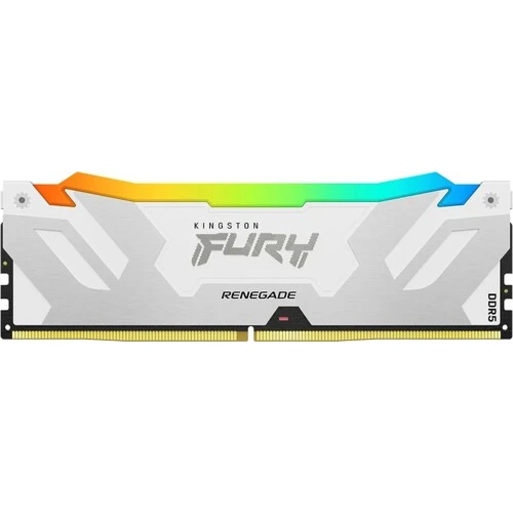 ОЗУ Kingston Fury Renegade White RGB KF576C38RWA-16 DIMM, DDR5, 16 Гб, 7600 МГц