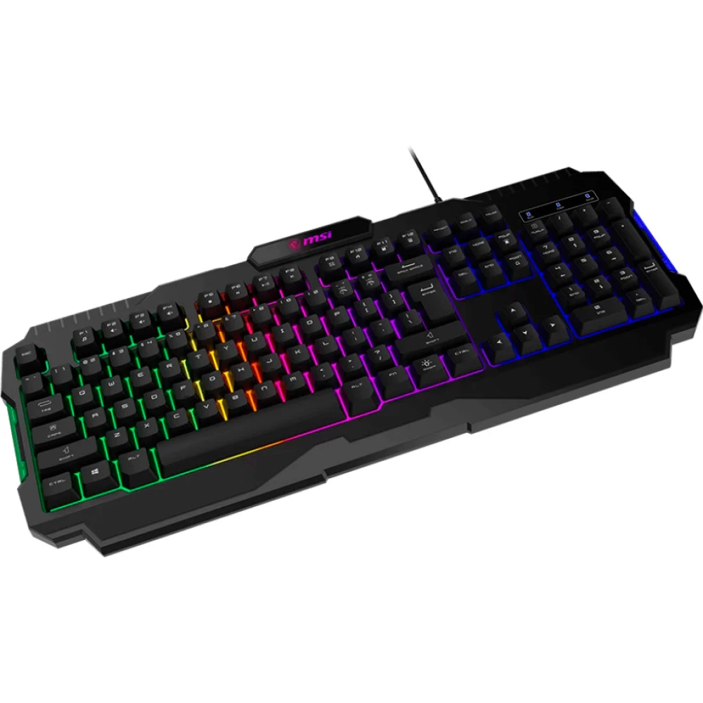 Клавиатура MSI FORGE GK100 RU Проводная, USB
