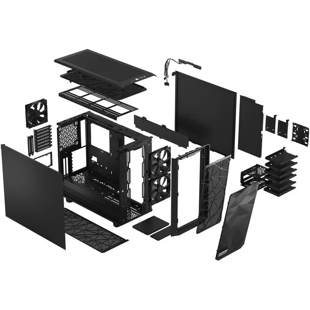 Корпус FRACTAL DESIGN Meshify 2 Black FD-C-MES2C-08 Mid-Tower