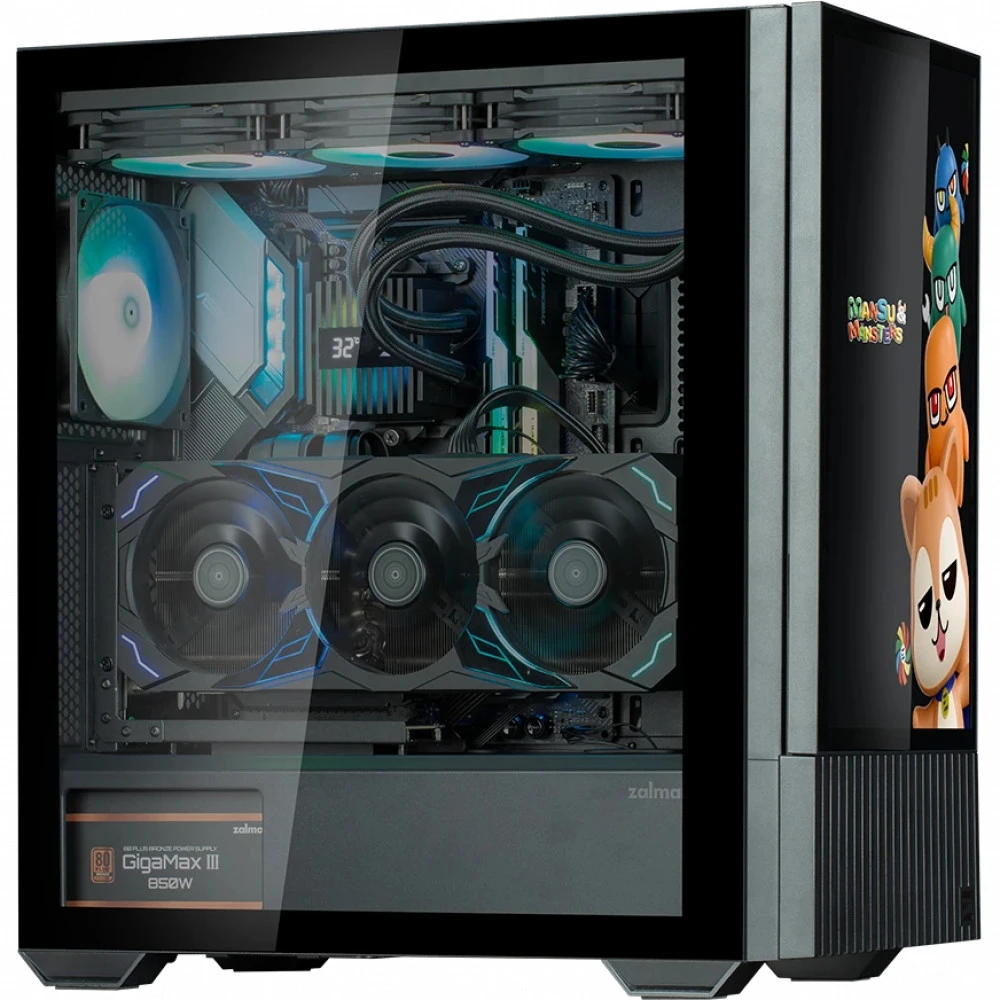 Корпус Zalman Z10 DS Black Mid-Tower