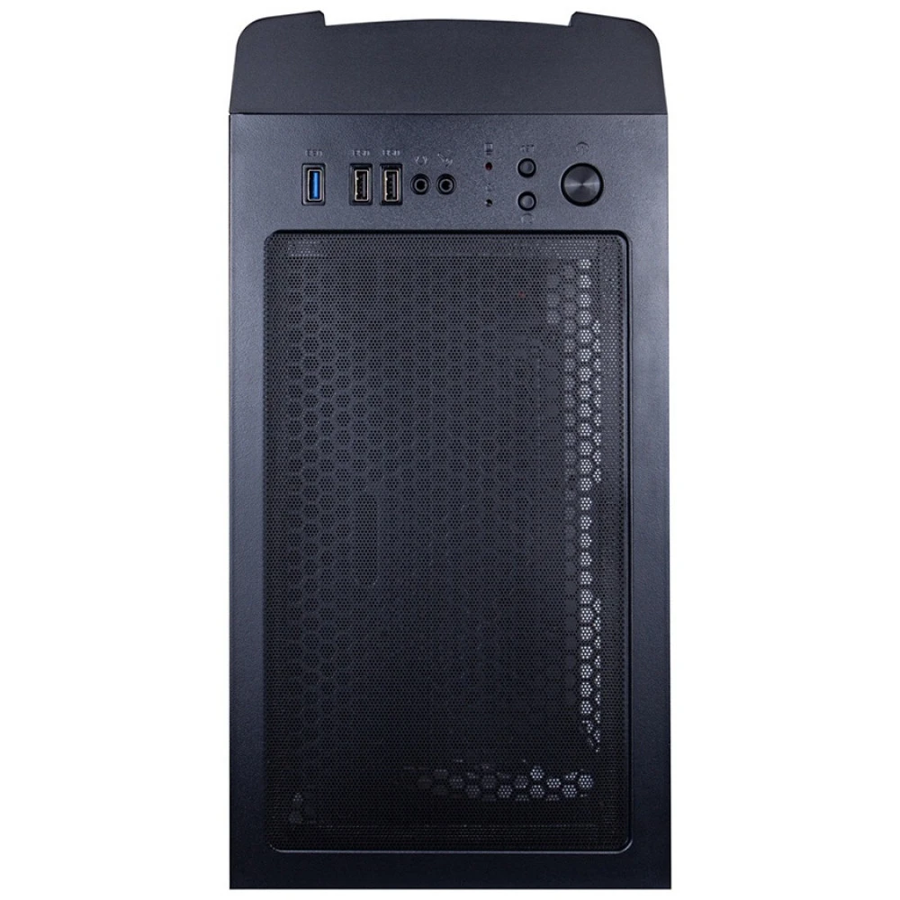Корпус 1STPLAYER D4-BK-4A2 Black Mid-Tower