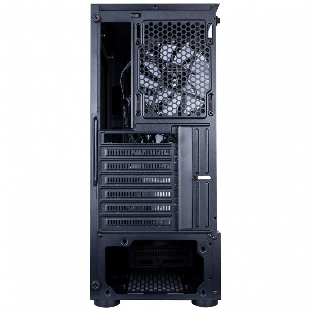 Корпус 1STPLAYER D4-BK-4A2 Black Mid-Tower