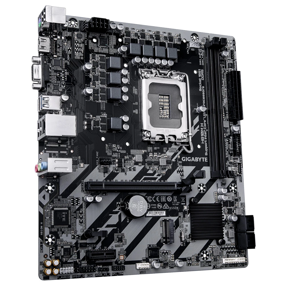 Материнская плата Gigabyte H810M H Micro-ATX, LGA 1851