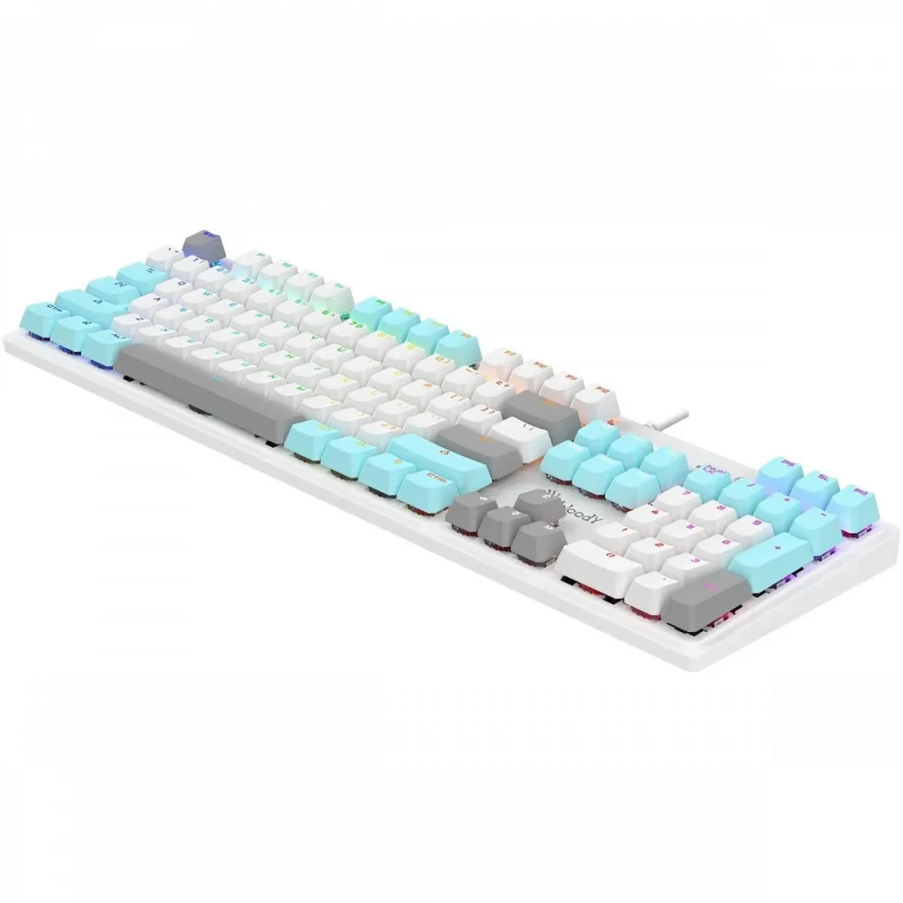Клавиатура Bloody S520N ICY WHITE Проводная, USB