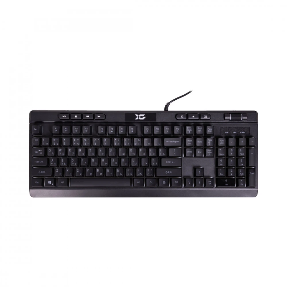 Клавиатура XG Steel Shadow Проводная, USB