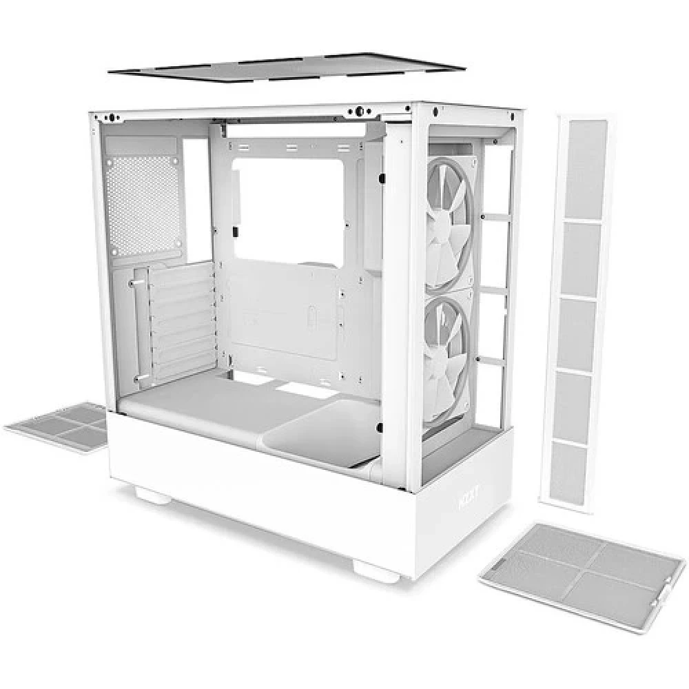 Корпус NZXT H5 Elite White CC-H51EW-01 Mid-Tower