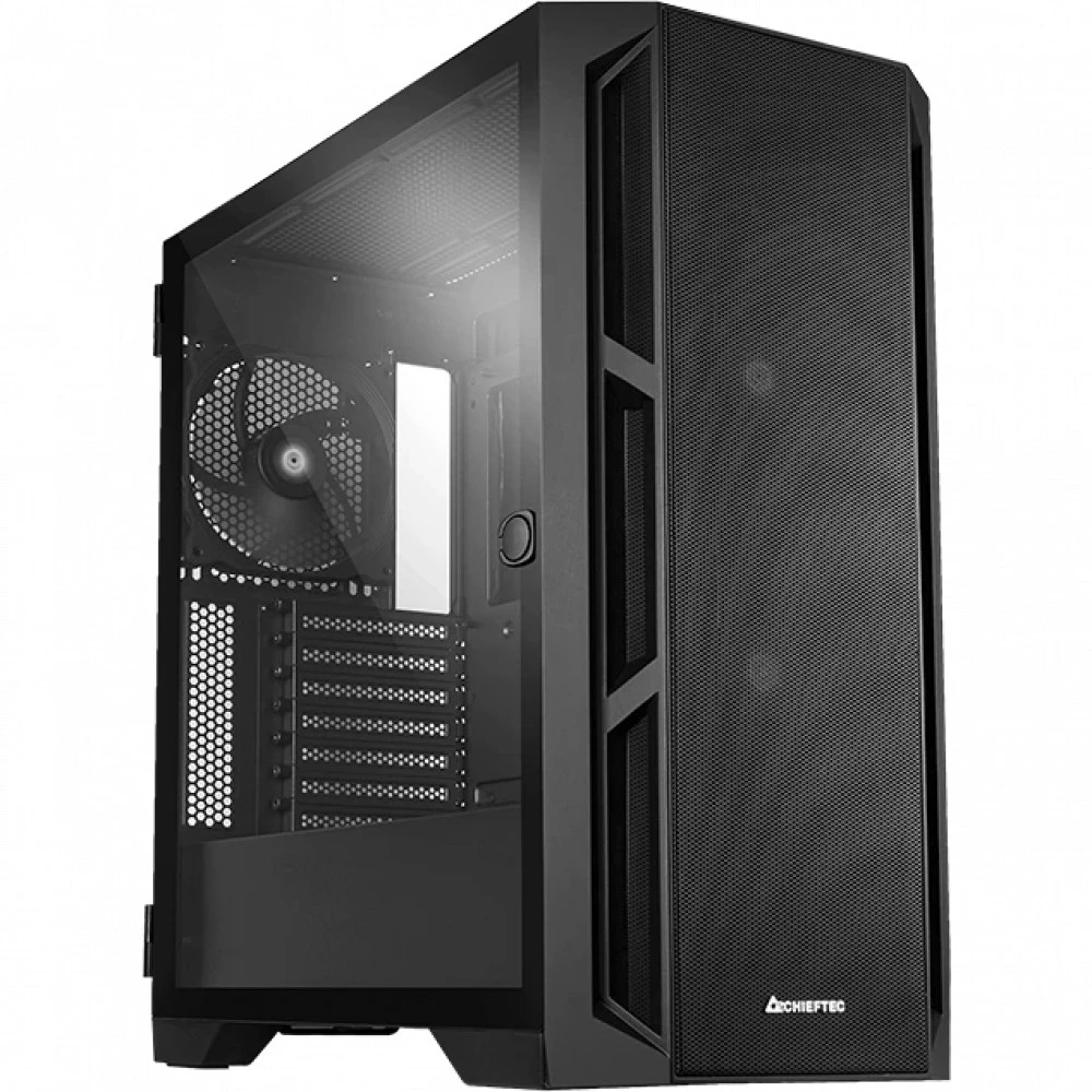 Корпус Chieftec Apex Air Black GA-01B-M-OP Mid-Tower
