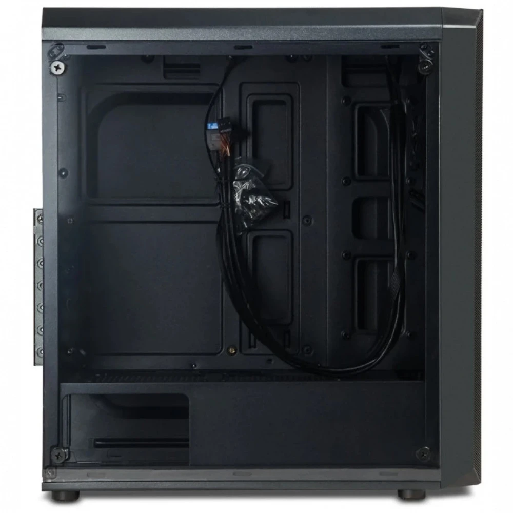 Корпус Delux Atom Black DELUX ATOM Mid-Tower