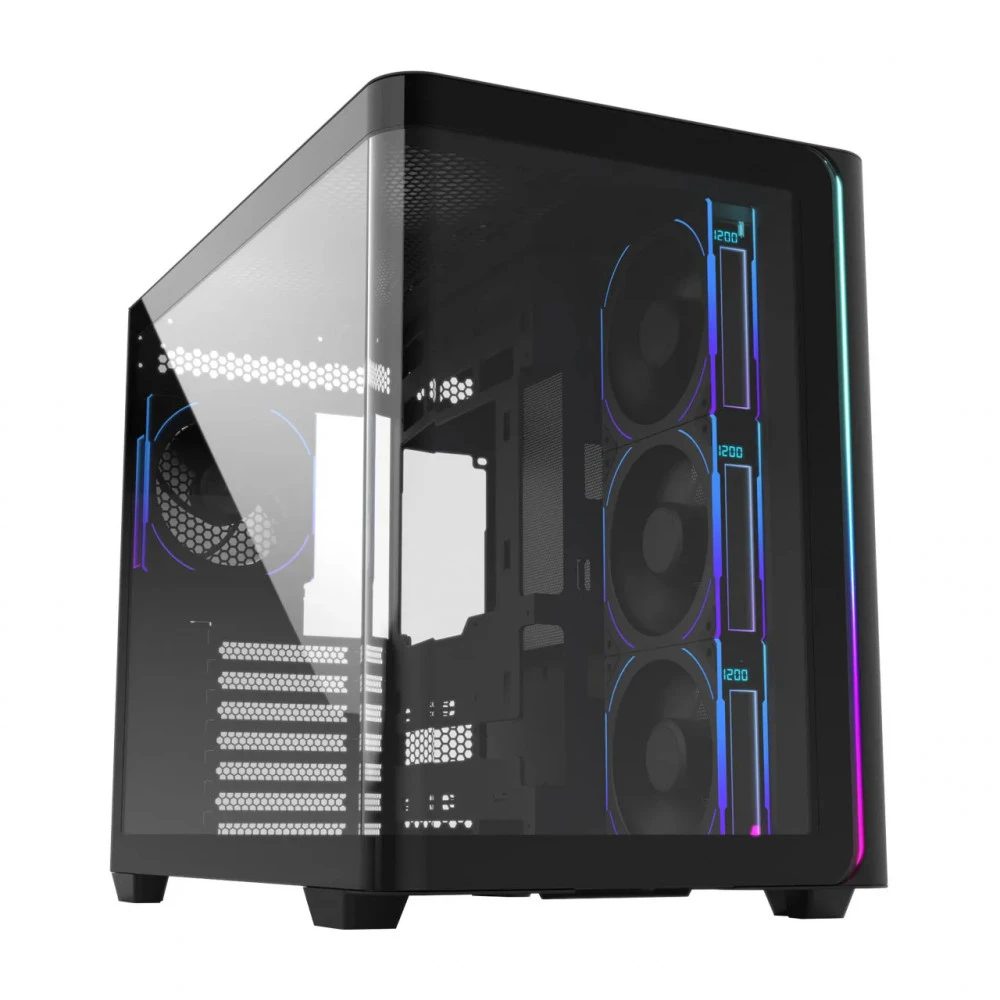 Корпус FSP M580PLUS Black M580-BP Mid-Tower