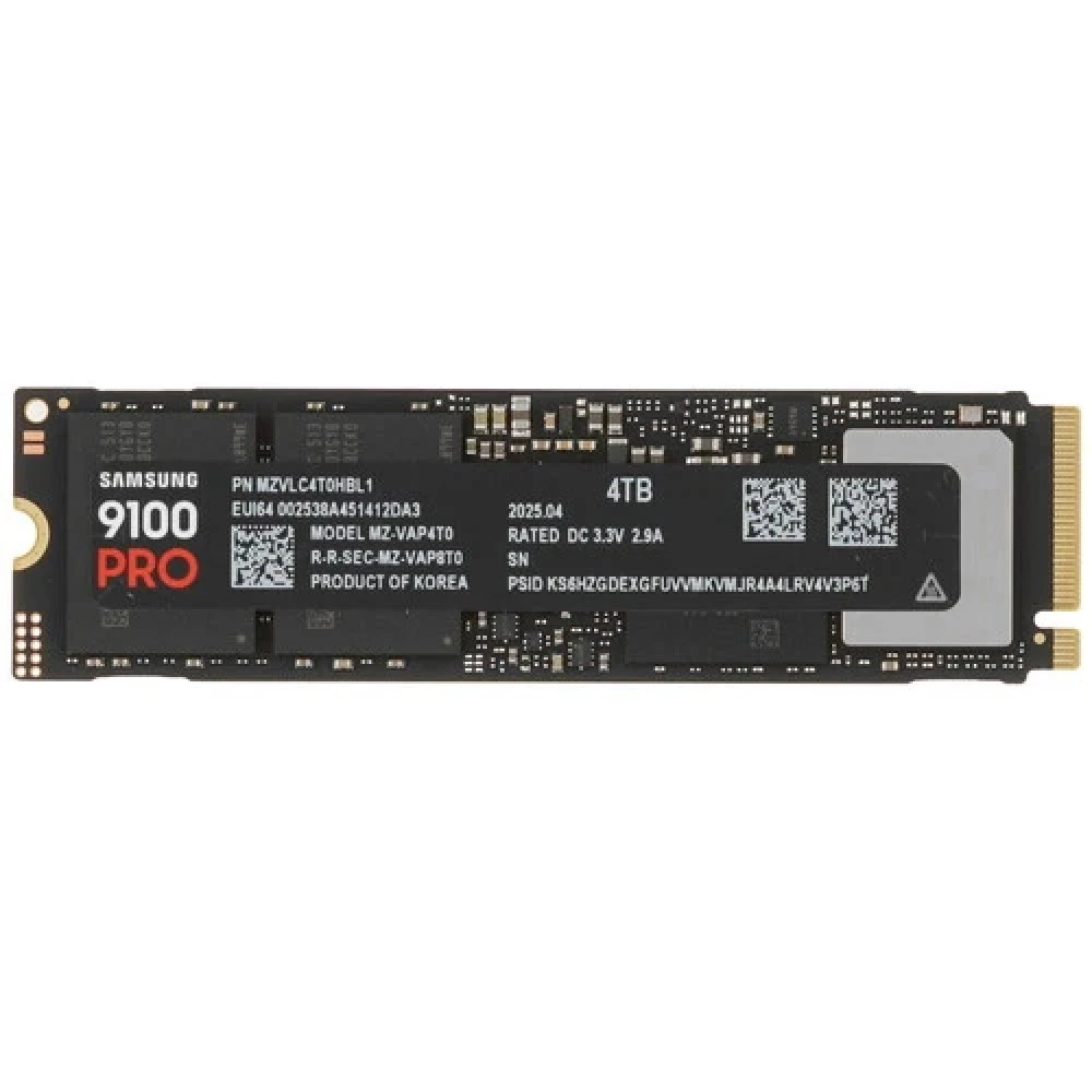 Жесткий диск Samsung 9100 PRO MZ-VAP4T0BW SSD (твердотельные), 4 ТБ, M.2, PCIe