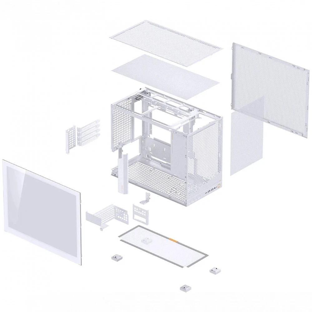 Корпус Jonsbo D32 Pro White D32 PRO White Mini-Tower