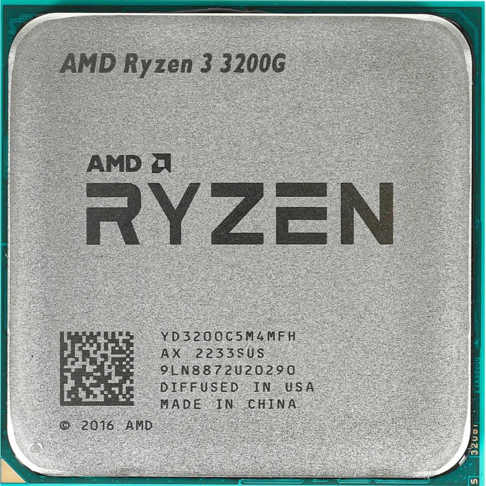 Процессор AMD Ryzen 3 3200G YD3200C5M4MFH OEM 3.6 ГГц, 4 МБ, OEM