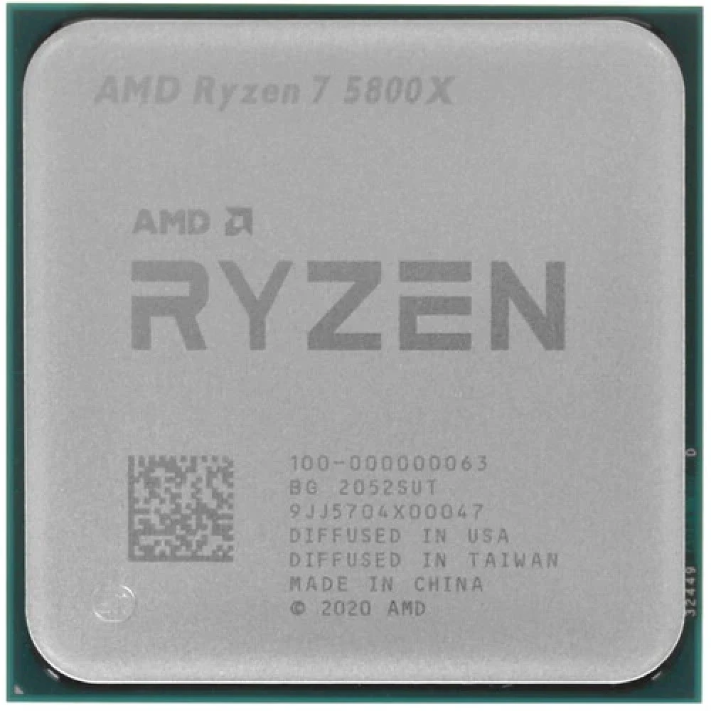 Процессор AMD Ryzen 7 5800X OEM 100-000000063 OEM 3.8 ГГц, 32 МБ, OEM
