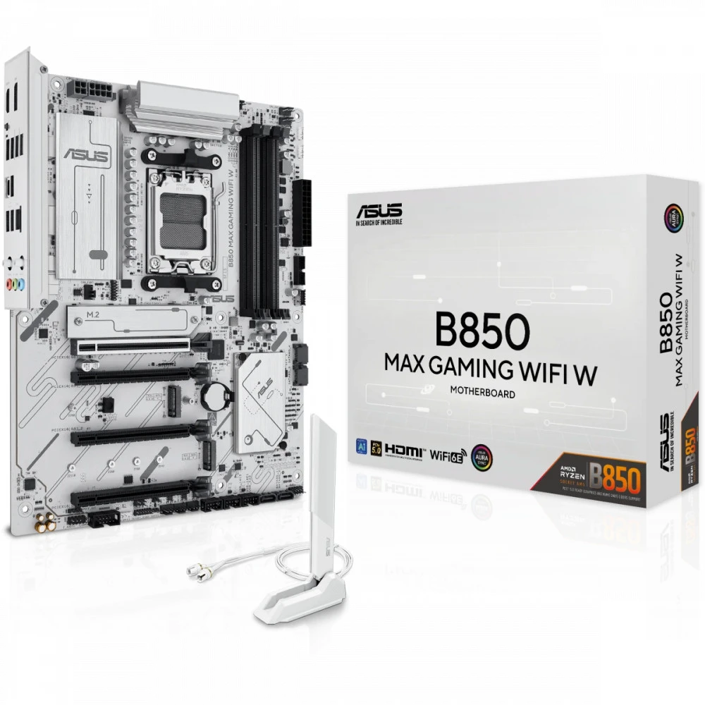 Материнская плата Asus B850 MAX GAMING WIFI W 90MB1M10-M0EAY0 ATX, AMD AM5