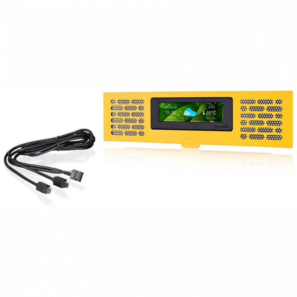 Аксессуар для ПК и Ноутбука Thermaltake Панель LCD, The Tower 200 Bumblebee AC-067-OO4NAN-A1