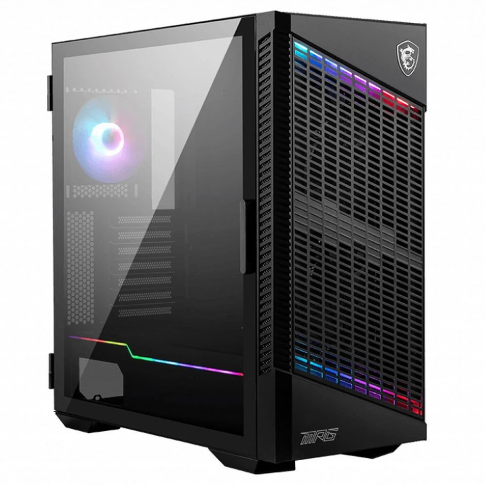 Корпус MSI MPG Velox 100P AirFlow Black 306-7G18P26-HH9 / 306-7G18P21-809 Mid-Tower