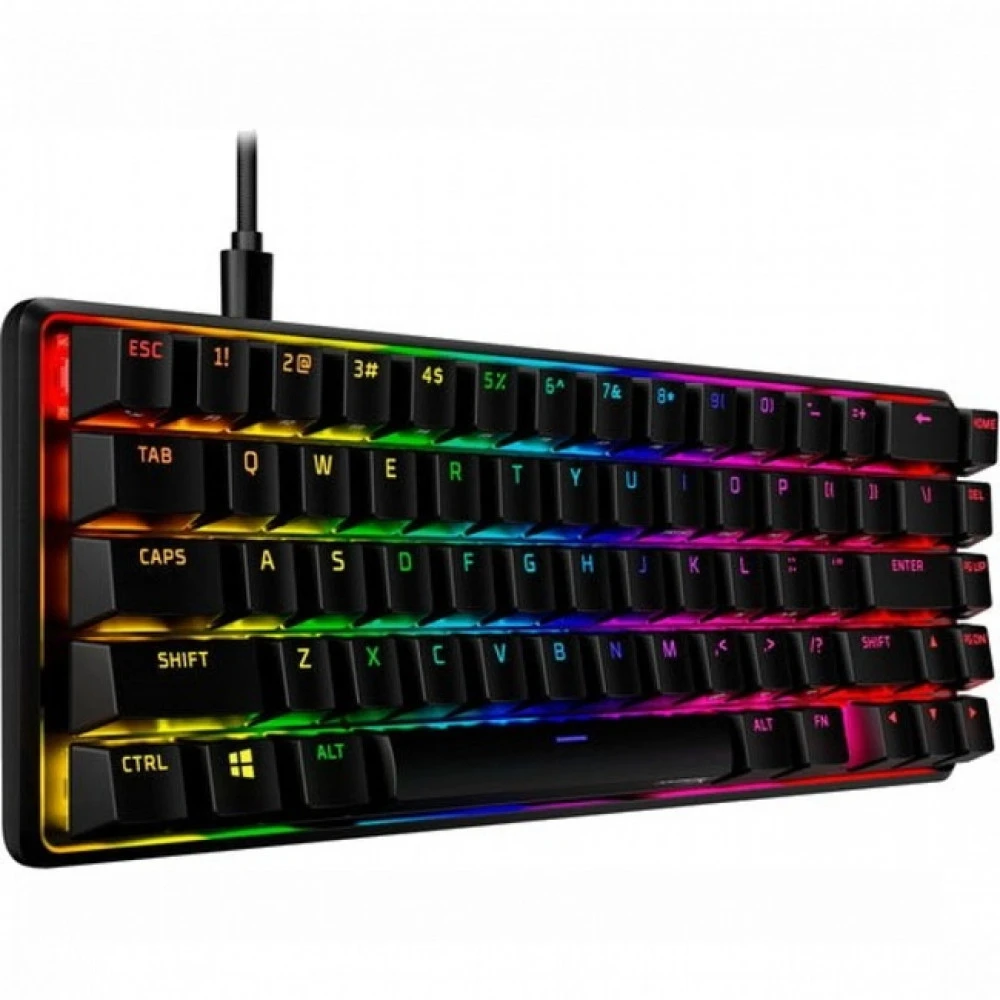 Клавиатура HyperX Alloy Origins 65, Black HKBO1T-RD-RU/P/4P5D6AX Проводная, USB