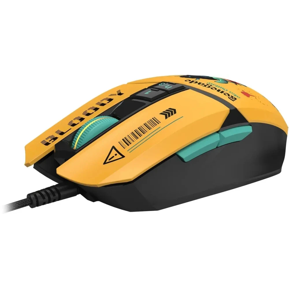 Мышь Bloody W63 Max Renegade Yellow Sunset W63 MAX/ RENEGADE SUNSET ACTIVATED