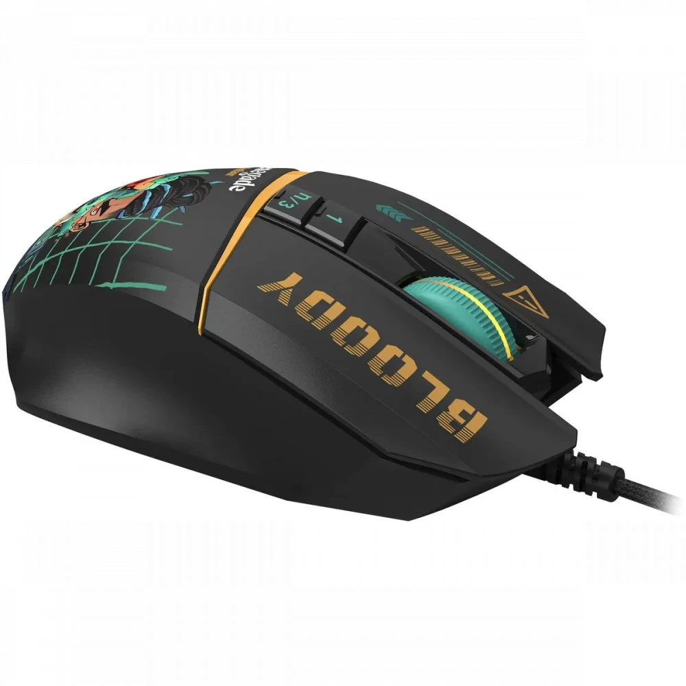 Мышь Bloody W63Max Renegade Black Midnight SAVAGE W63 MAX/ RENEGADE MIDNIGHT ACTIVATED