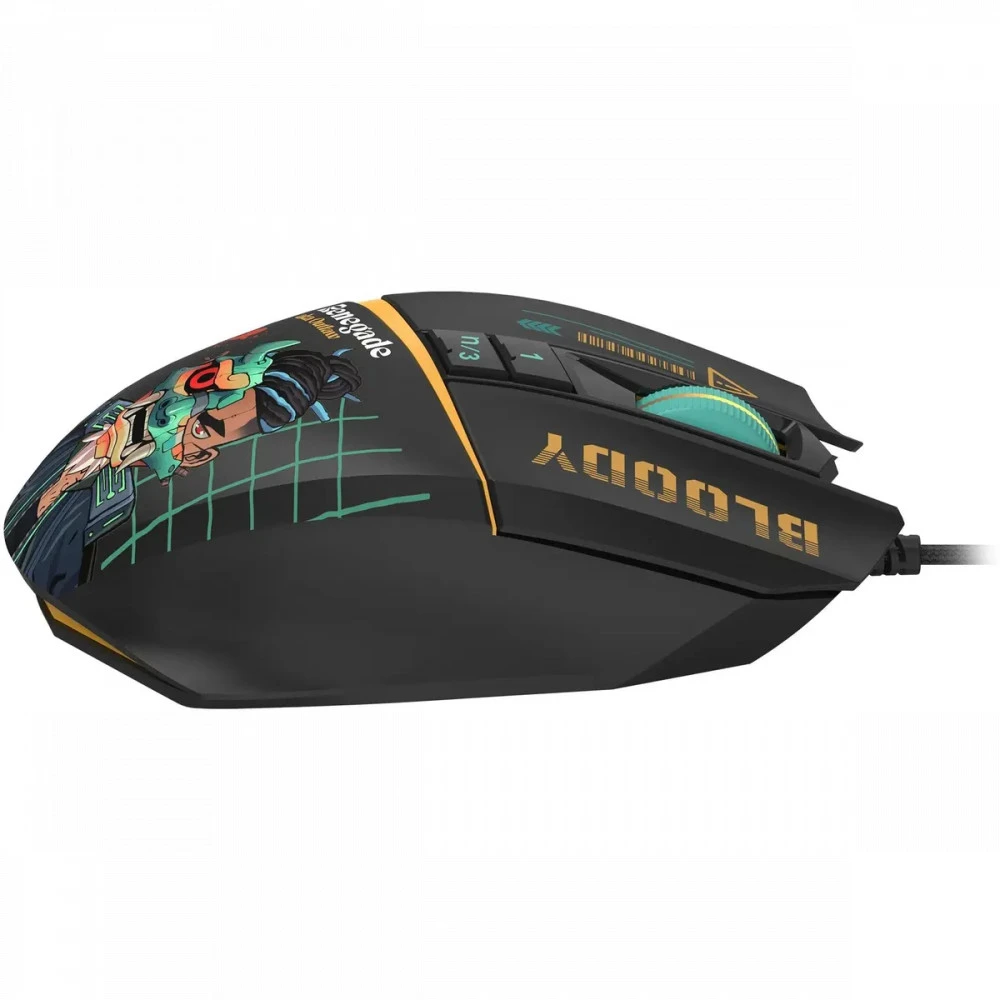 Мышь Bloody W63Max Renegade Black Midnight SAVAGE W63 MAX/ RENEGADE MIDNIGHT ACTIVATED