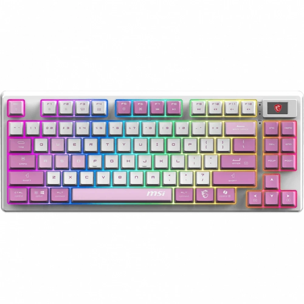 Клавиатура MSI Forge GK600 Violet S11-43RUQ01-HH9 Беспроводная, Bluetooth