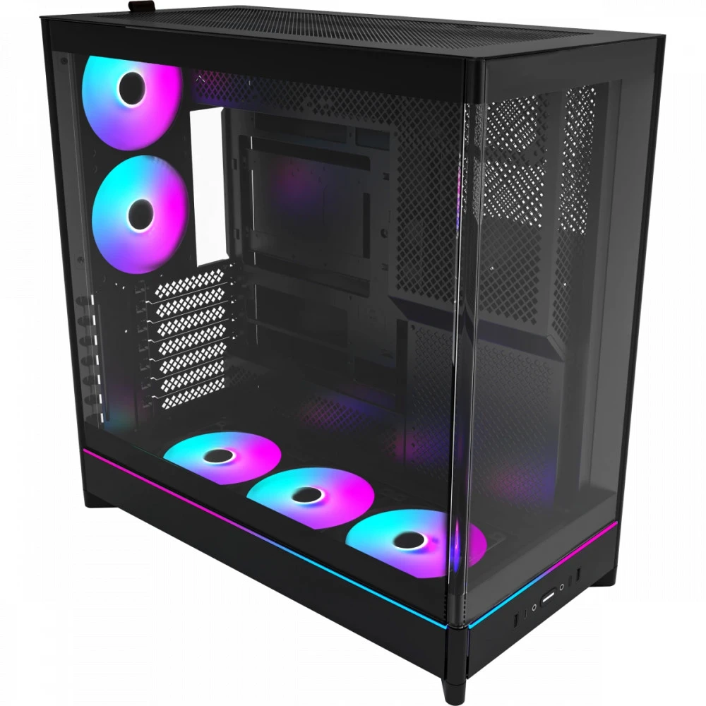 Корпус Montech HS02 PRO BLACK Mid-Tower