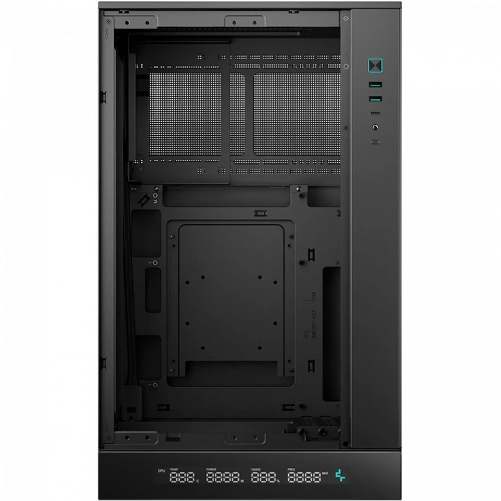 Корпус Deepcool CH270 Digital Black R-CH270-BKNDM0-G-1 Mini-Tower