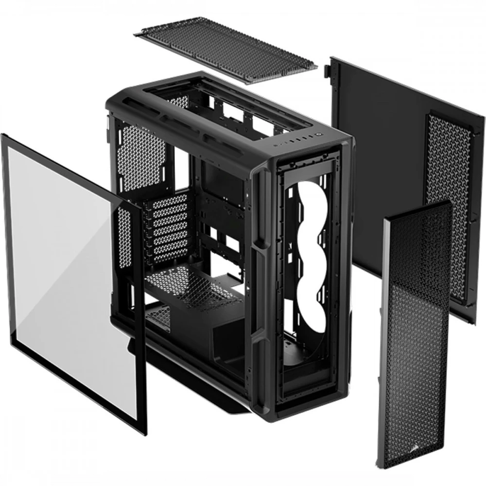 Корпус Corsair 5000T Black CC-9011300-WW Mid-Tower