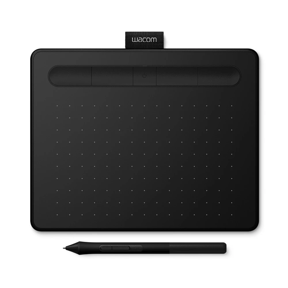 Графический планшет Wacom Intuos Medium Bluetooth черный CTL-6100WLK-N