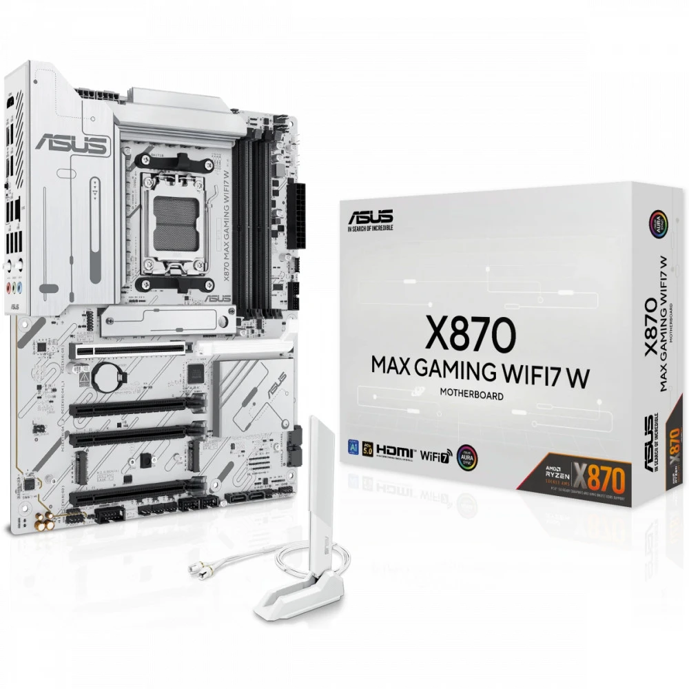 Материнская плата Asus X870 MAX GAMING WIFI7 W ATX, AMD AM5