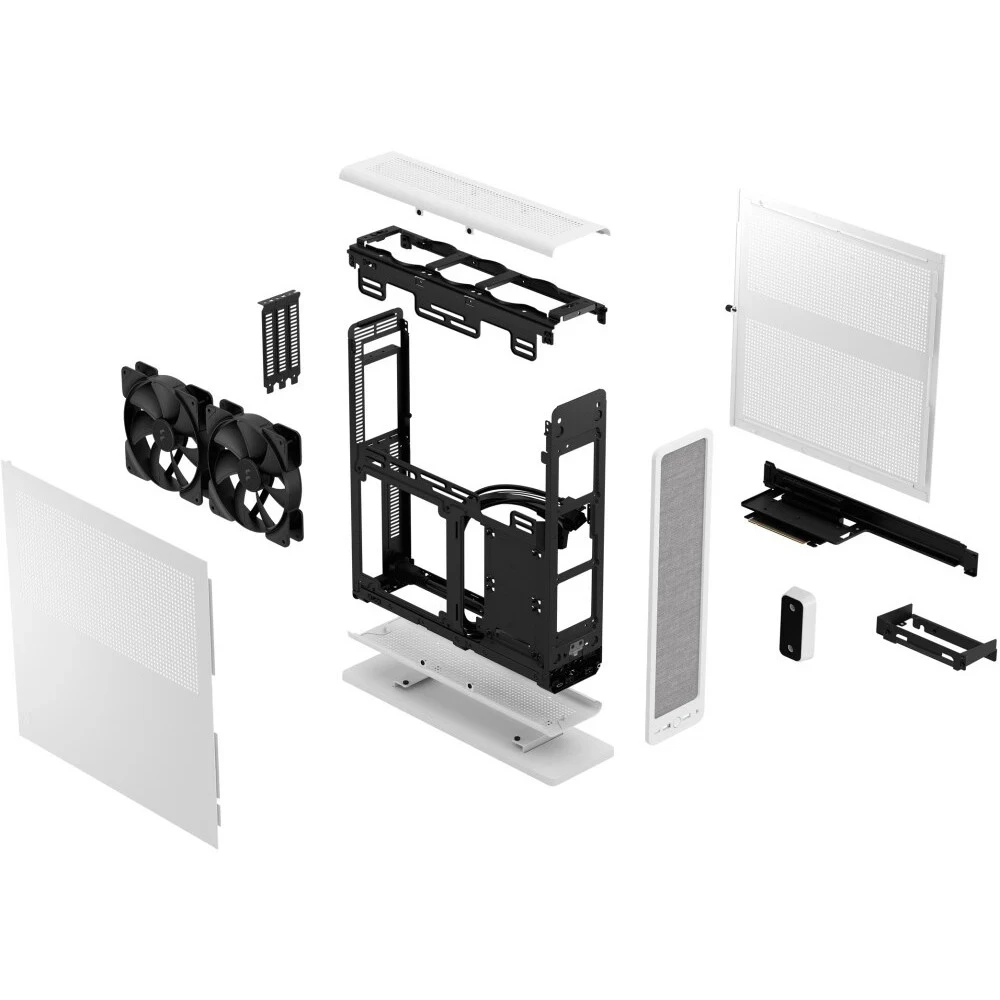 Корпус FRACTAL DESIGN Ridge White (FD-C-RID1N-12) Small Form Factor