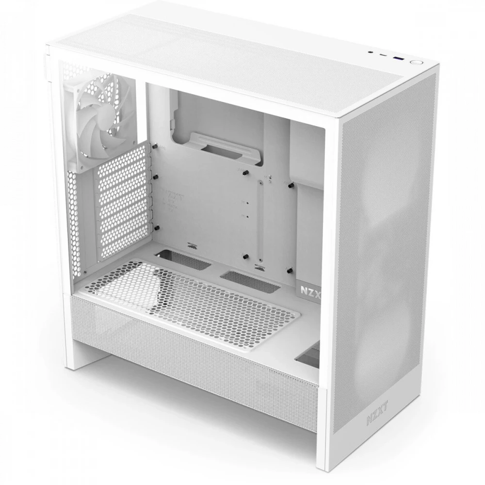 Корпус NZXT H5 Flow White CC-H52FW-01 Mid-Tower