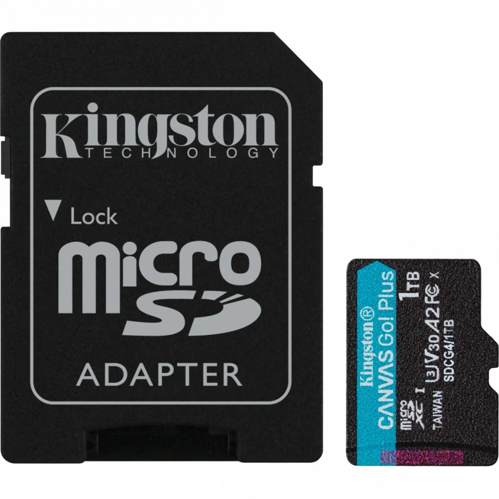 Флеш (Flash) карты Kingston Canvas Go! Plus SDCG4/1TB 1 ТБ