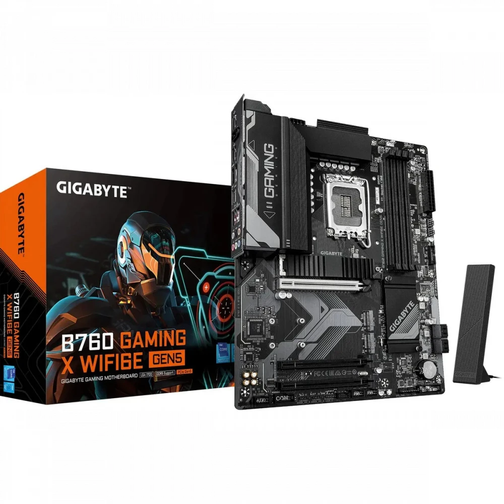 Материнская плата Gigabyte B760 G X WF6E GEN5 ATX, LGA 1700