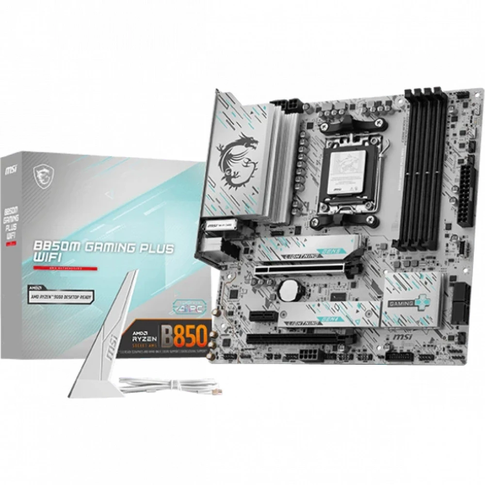Материнская плата MSI B850M GAMING PLUS WIFI Micro-ATX, AMD AM5