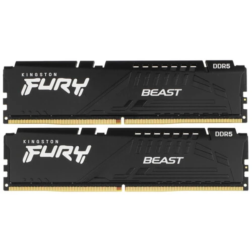 ОЗУ Kingston KF556C36BBE2K2-64 DIMM, DDR5, 64 Гб (2 х 32 Гб), 5600 МГц
