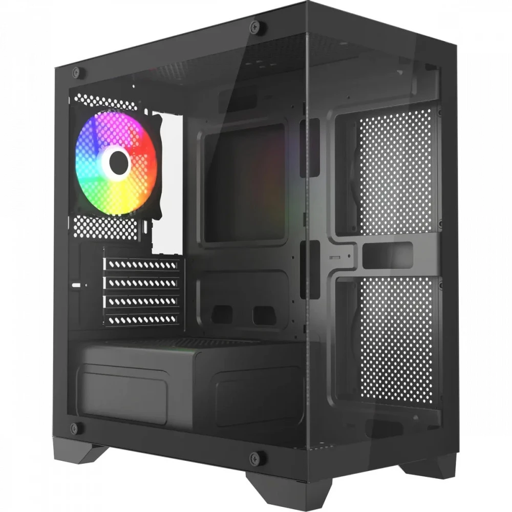 Корпус Accord ACC-350-02B Black Mini-Tower