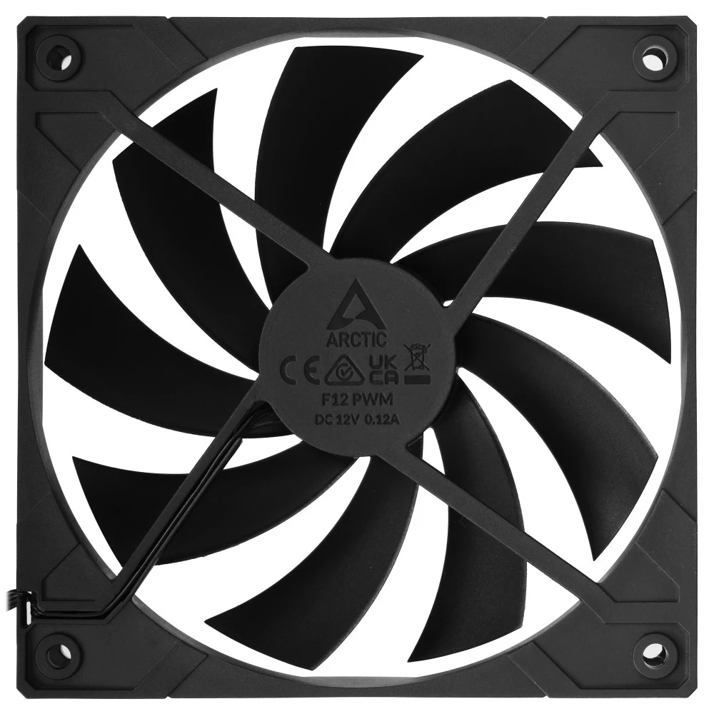 Система охлаждения ARCTIC F12 PWM Black ACFAN00145A Для системного блока