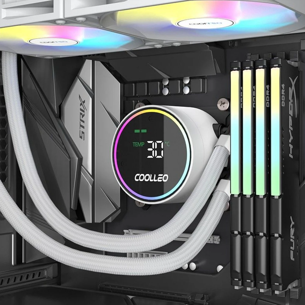 Система охлаждения Coolleo ICE Fairy DIG DIG-240-LITE-WH Для процессора