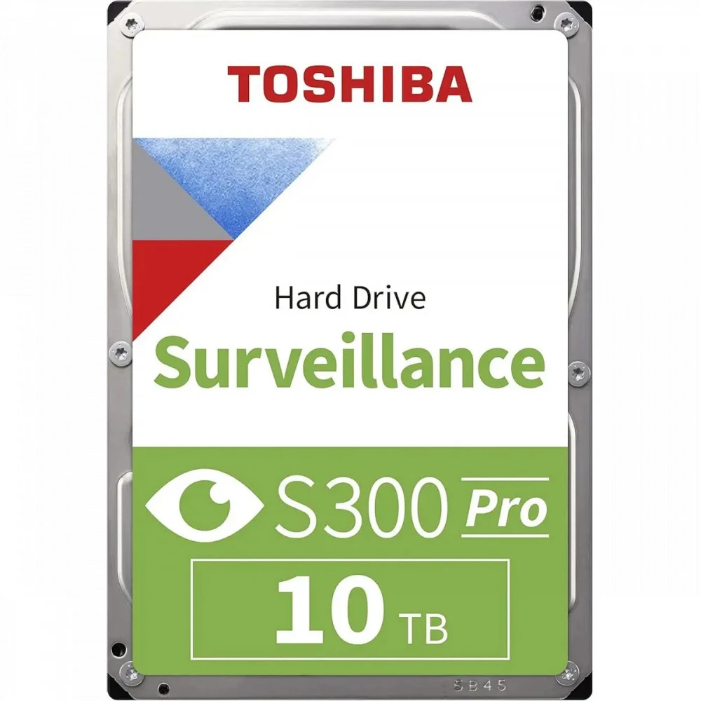 Жесткий диск Toshiba MD10ADA10TV Surveillance S300 Pro HDD (классические), 10 ТБ, 3.5 дюйма, SATA