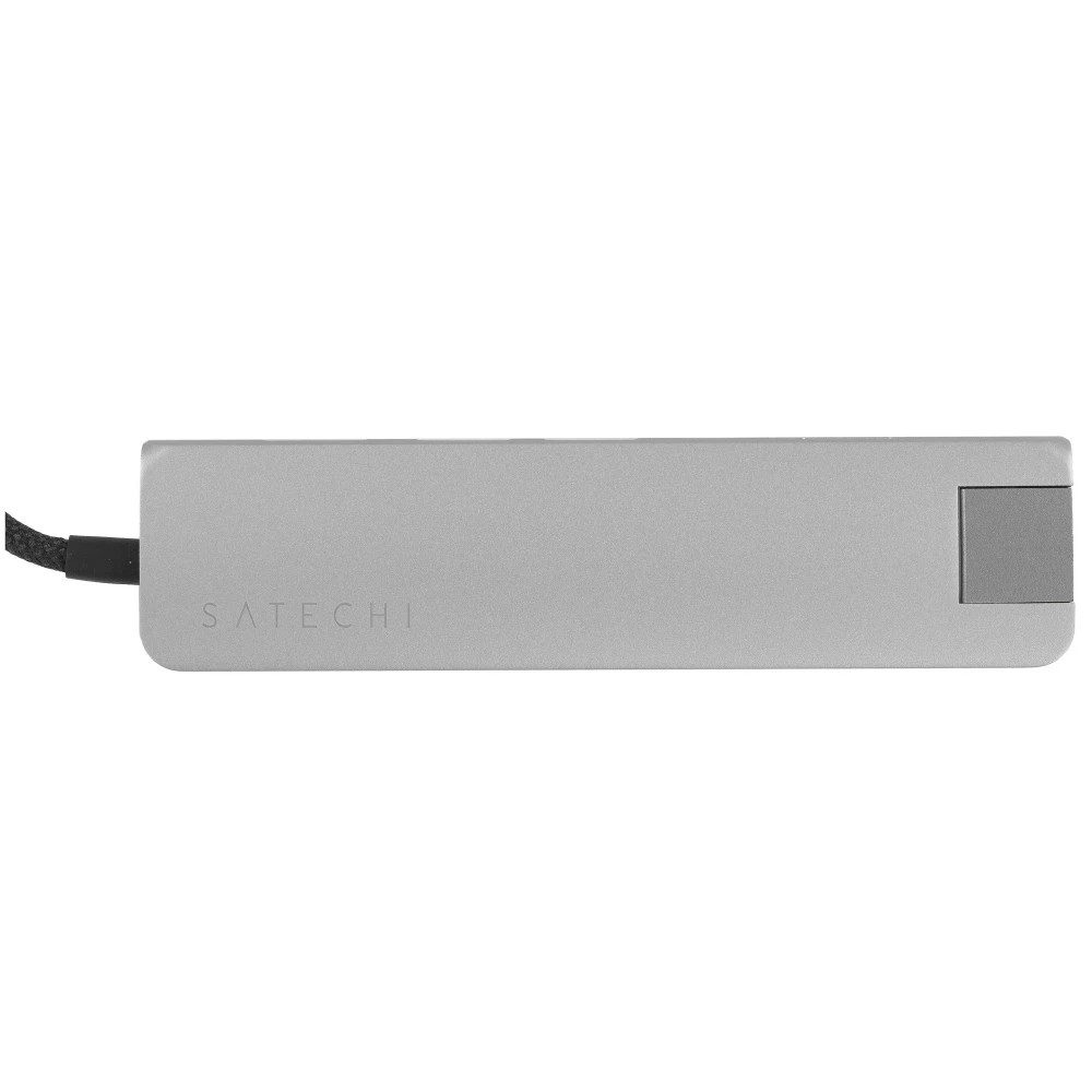 Док-станция Satechi 7-in-1 USB-C Slim Multiport Adapter with Ethernet ST-P7SM