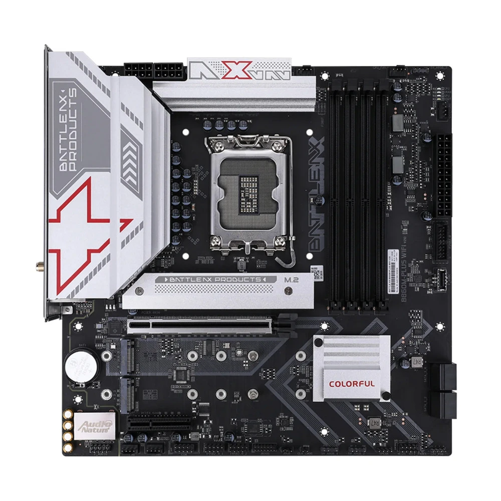 Материнская плата Colorful BATTLE-AX B860M-PLUS WIFI V20 Micro-ATX, LGA 1851